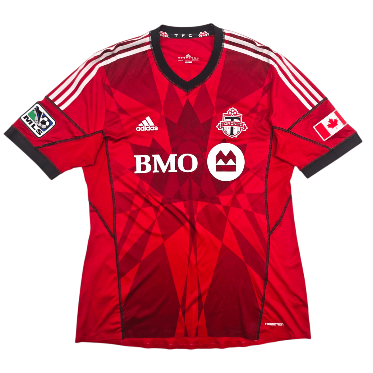 2013/14 Toronto Home Football Shirt (XL) Adidas 18 Defoe - Football Finery - FF305191