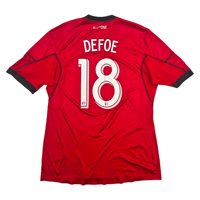 2013/14 Toronto Home Football Shirt (XL) Adidas 18 Defoe - Football Finery - FF305191