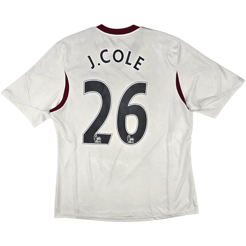 2013/14 West Ham United Away Football Shirt (XL) Adidas 26 J.Cole - Football Finery - FF300449