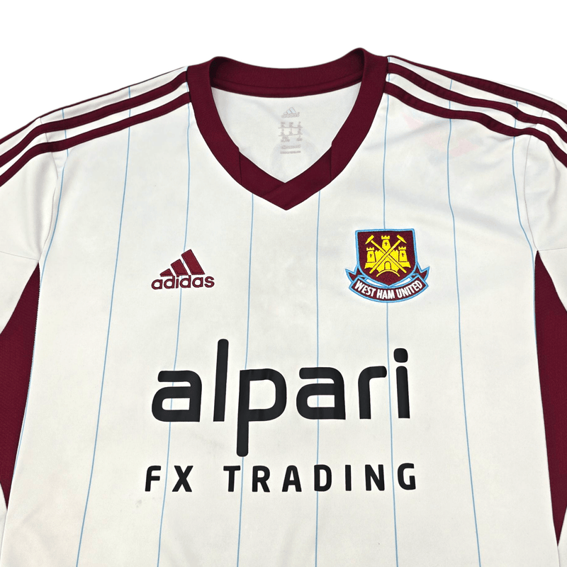 2013/14 West Ham United Away Football Shirt (XL) Adidas 26 J.Cole - Football Finery - FF300449