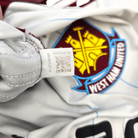 2013/14 West Ham United Away Football Shirt (XL) Adidas 26 J.Cole - Football Finery - FF300449