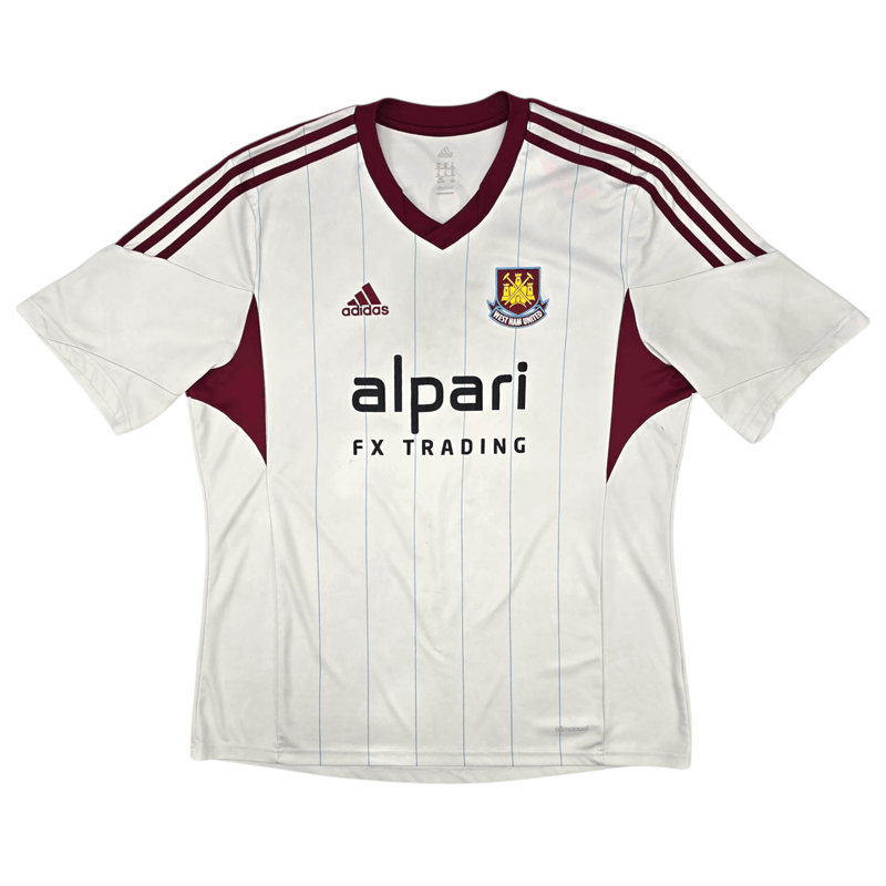 2013/14 West Ham United Away Football Shirt (XL) Adidas 26 J.Cole - Football Finery - FF300449