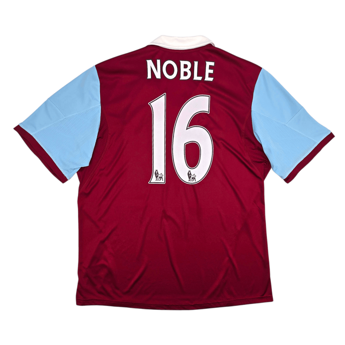2013/14 West Ham United Home Football Shirt (XL) Adidas 16 Noble - Football Finery - FF303049