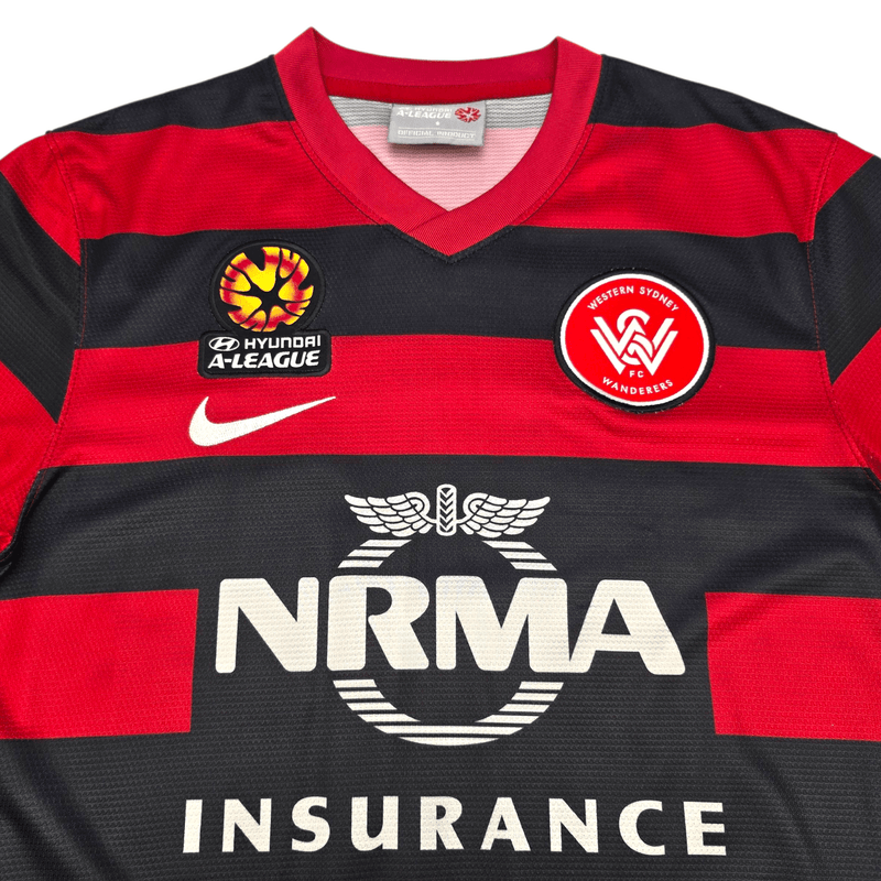 2013/14 Western Sydney Wanderers Home Football Shirt (S) Nike 21 Shinji - Football Finery - FF302928