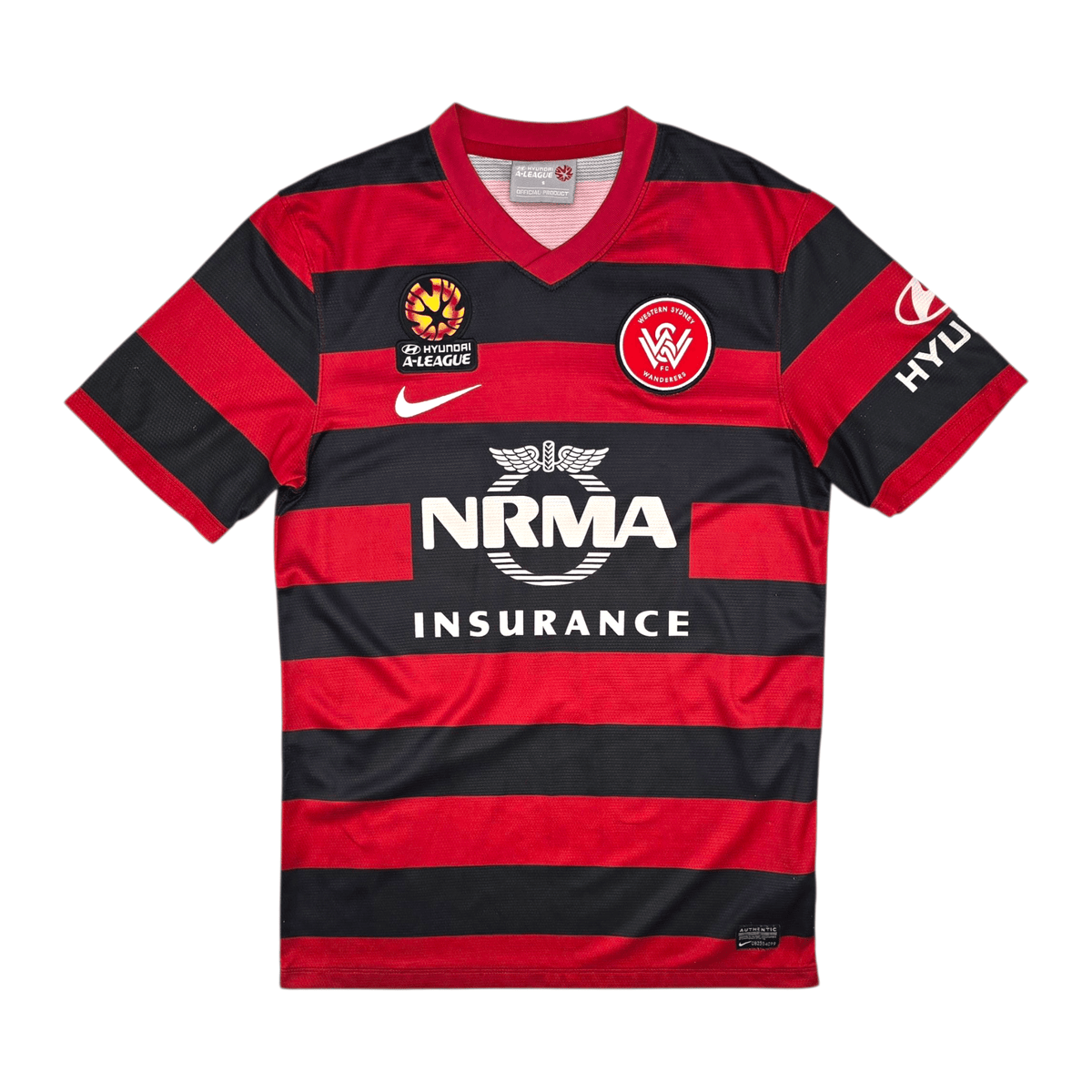 2013/14 Western Sydney Wanderers Home Football Shirt (S) Nike 21 Shinji - Football Finery - FF302928