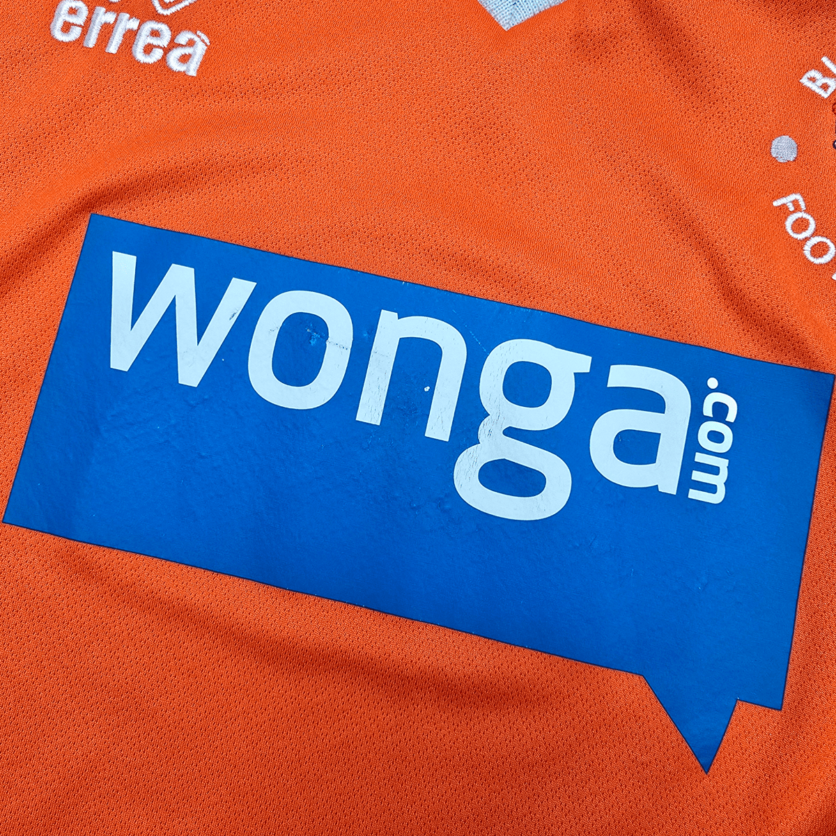 2013/15 Blackpool Home Football Shirt (L) Errea - Football Finery - FF304180