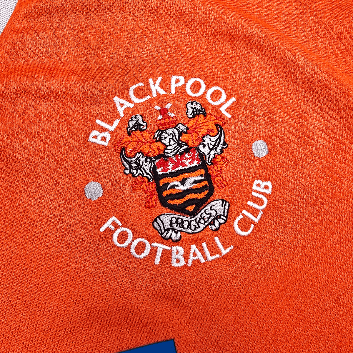 2013/15 Blackpool Home Football Shirt (L) Errea - Football Finery - FF304180