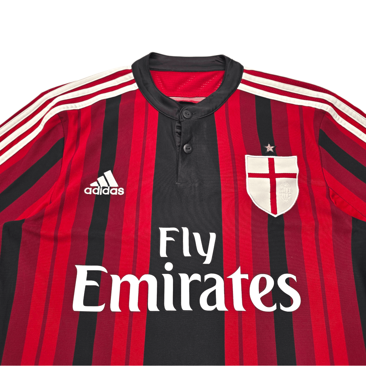 2014/15 AC Milan Home Football Shirt (S) Adidas 9 Torres - Football Finery - FF302477