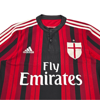 2014/15 AC Milan Home Football Shirt (S) Adidas 9 Torres - Football Finery - FF302477