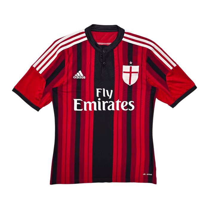 2014/15 AC Milan Home Football Shirt (S) Adidas 9 Torres - Football Finery - FF302477