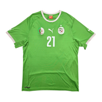 2014/15 Algeria Away Football Shirt (XL) Puma 21 Mahrez - Football Finery - FF303279