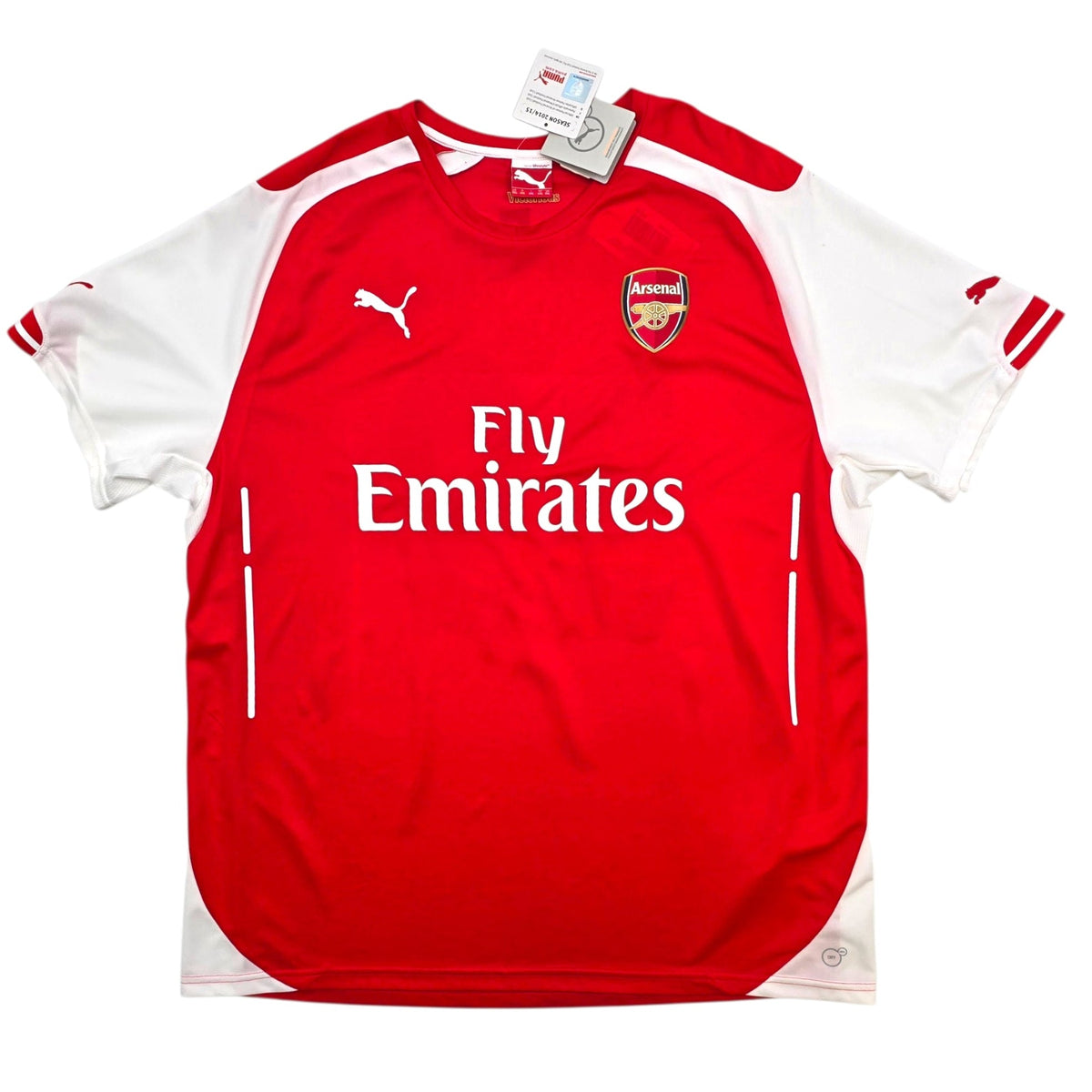 2014/15 Arsenal Home Football Shirt (2XL) Puma 39 Bellerin (BNWTs) - Football Finery - FF304992