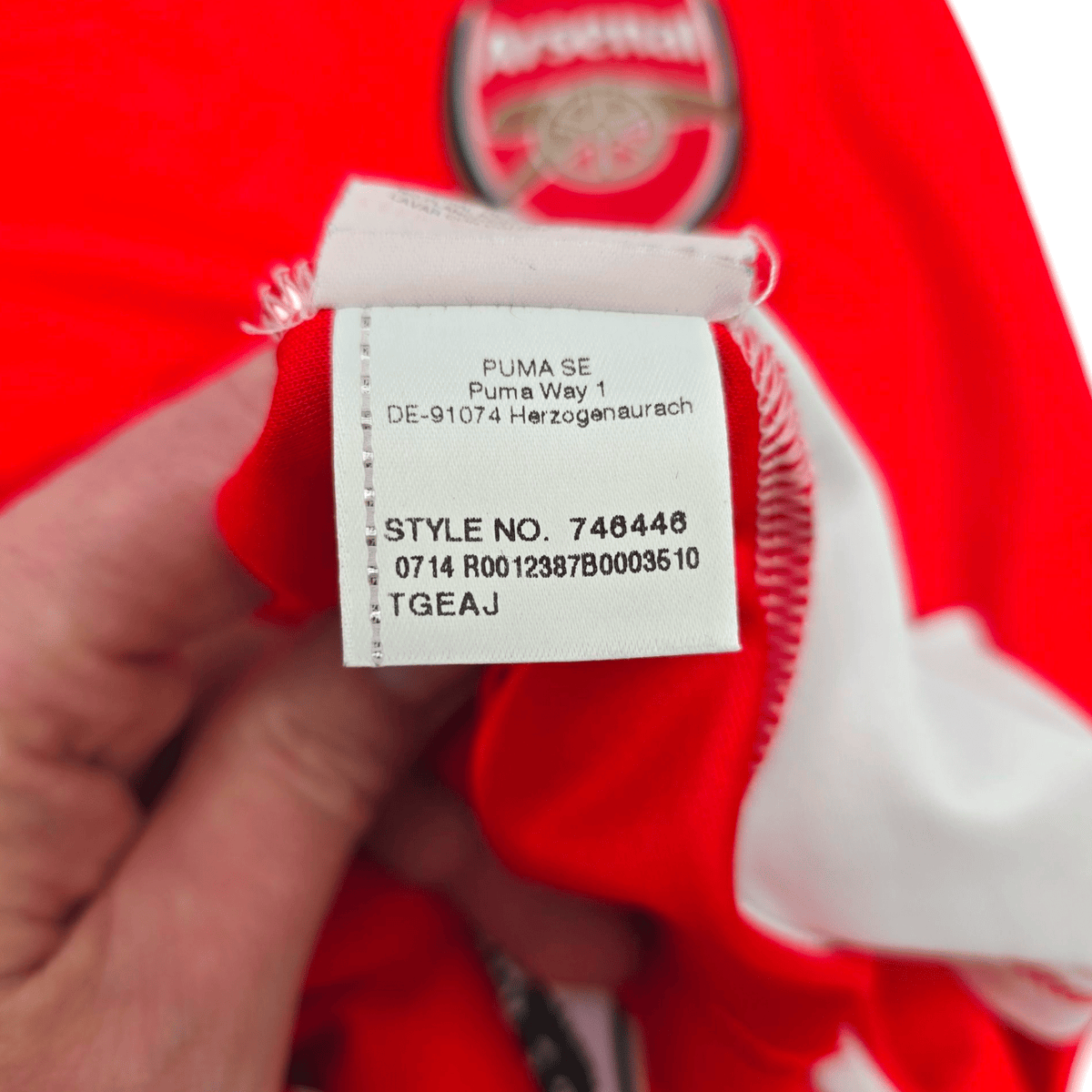 2014/15 Arsenal Home Football Shirt (M) Puma #17 Alexis - Football Finery - FF300928