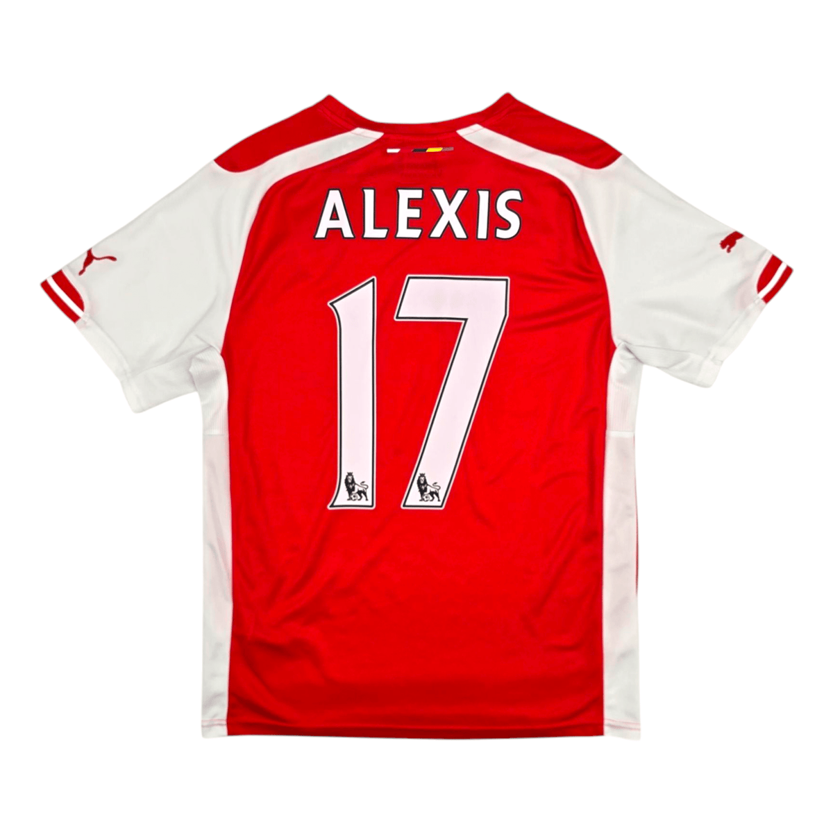 2014/15 Arsenal Home Football Shirt (M) Puma #17 Alexis - Football Finery - FF300928