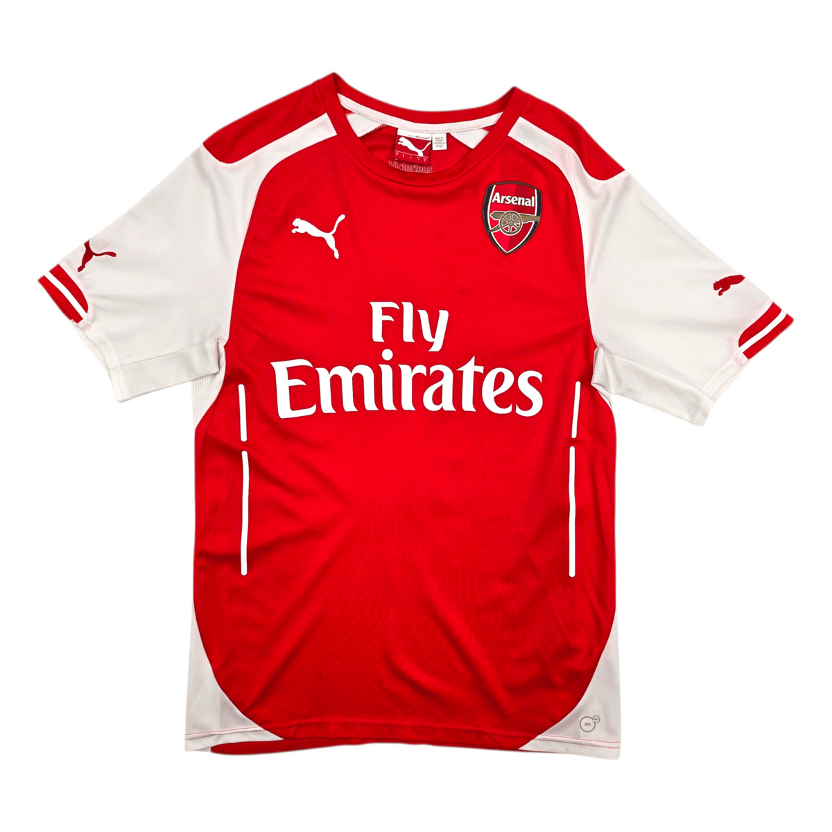 2014/15 Arsenal Home Football Shirt (S) Puma 17 Alexis - Football Finery - FF303710