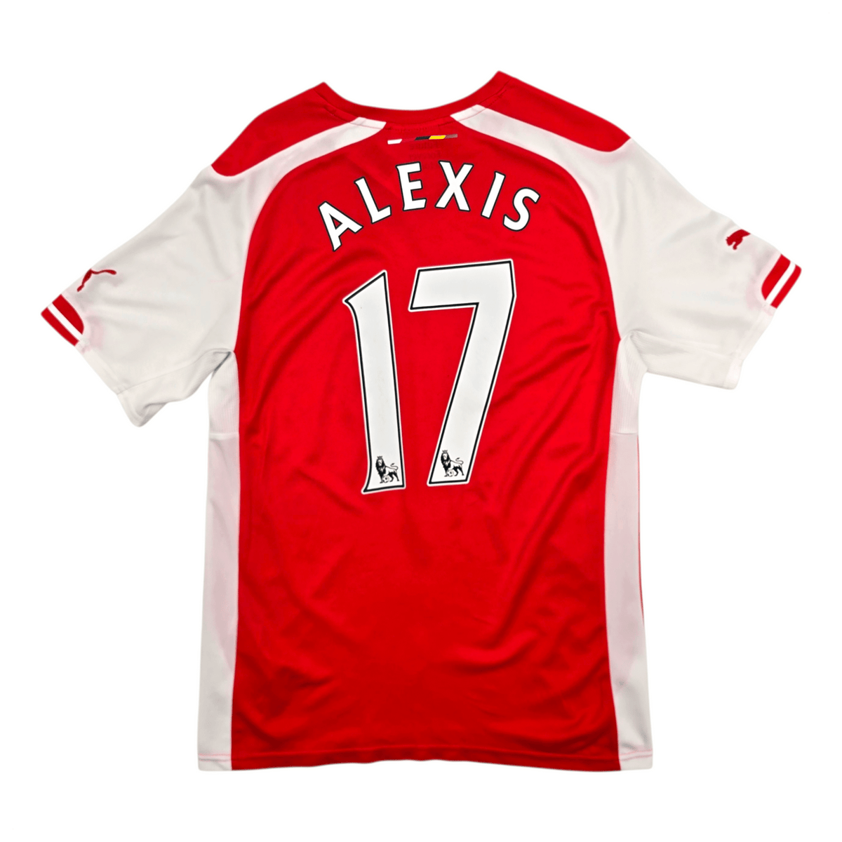 2014/15 Arsenal Home Football Shirt (S) Puma 17 Alexis - Football Finery - FF303710