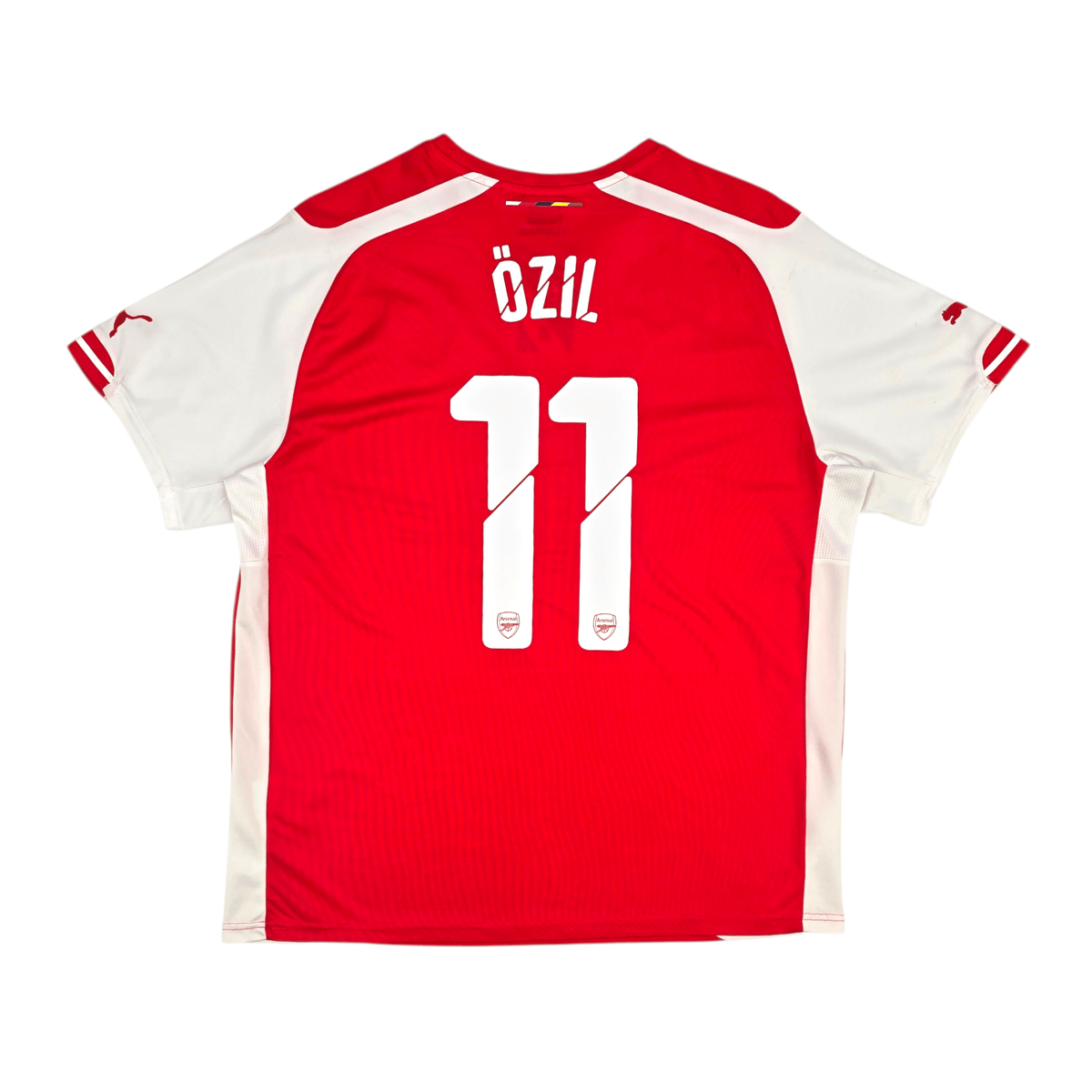 2014/15 Arsenal Home Football Shirt (XL) Puma 11 Ozil - Football Finery - FF302766