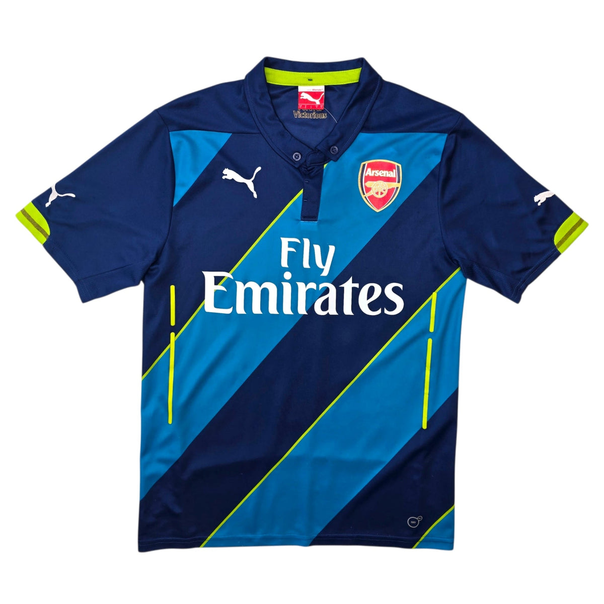 2014/15 Arsenal Third Football Shirt (S) Puma 11 Ozil - Football Finery - FF304589