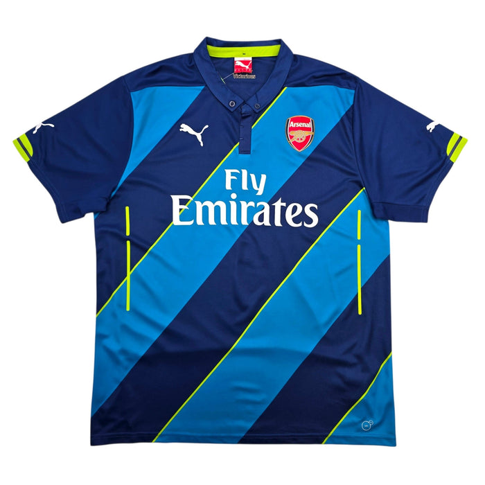 2014/15 Arsenal Third Football Shirt (XL) Puma #8 Arteta - Football Finery - FF307178