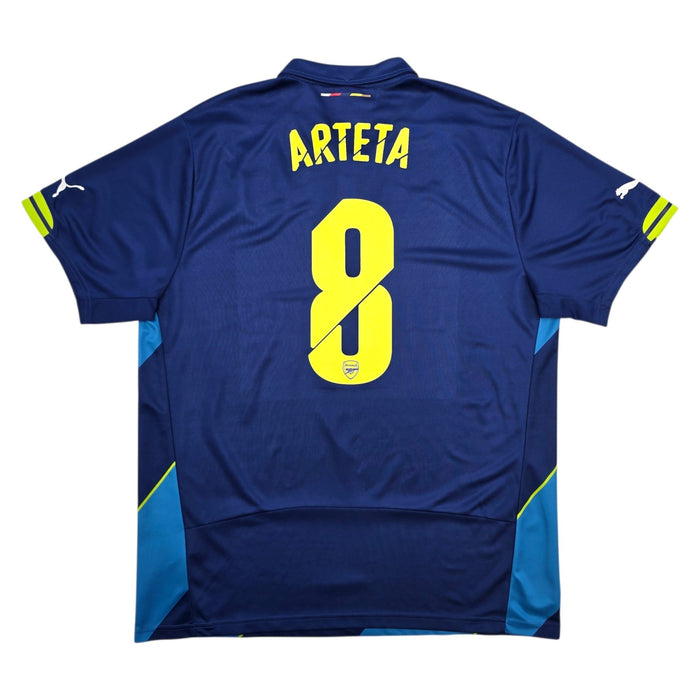 2014/15 Arsenal Third Football Shirt (XL) Puma #8 Arteta - Football Finery - FF307178