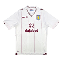2014/15 Aston Villa Away Football Shirt (XL) Macron 11 Agbonlahor - Football Finery - FF302123