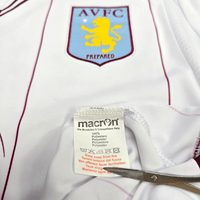 2014/15 Aston Villa Away Football Shirt (XL) Macron 11 Agbonlahor - Football Finery - FF302123
