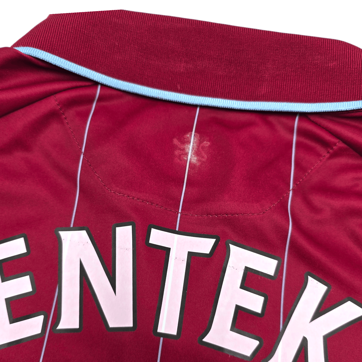 2014/15 Aston Villa Home Football Shirt (XL) Macron 20 Benteke - Football Finery - FF304636