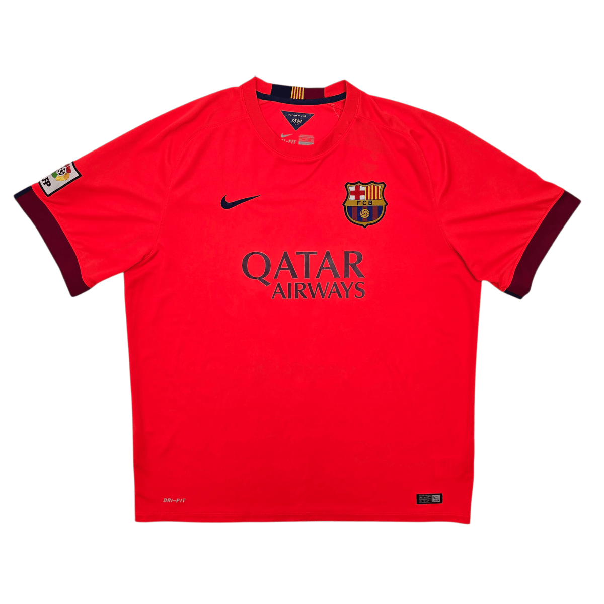 2014/15 Barcelona Away Football Shirt (2XL) Nike 8 Iniesta - Football Finery - FF302367