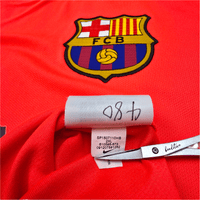 2014/15 Barcelona Away Football Shirt (2XL) Nike 8 Iniesta - Football Finery - FF302367
