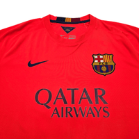 2014/15 Barcelona Away Football Shirt (2XL) Nike 8 Iniesta - Football Finery - FF302367