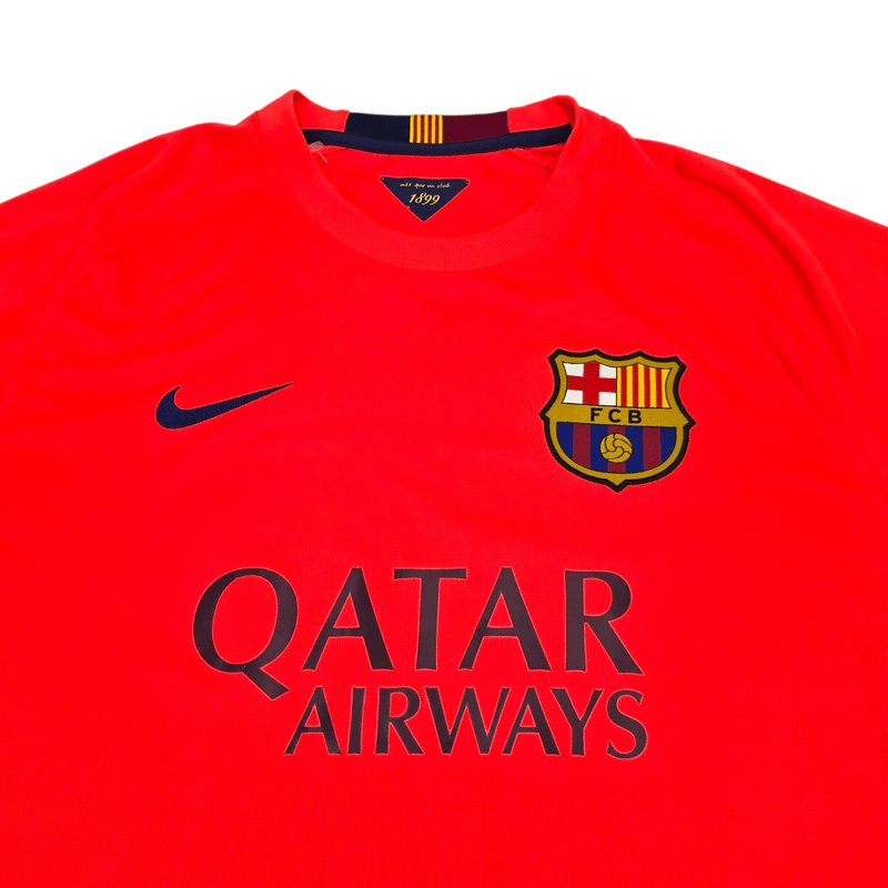 2014/15 Barcelona Away Football Shirt (XL) Nike 4 I.Rakitic - Football Finery - FF301659