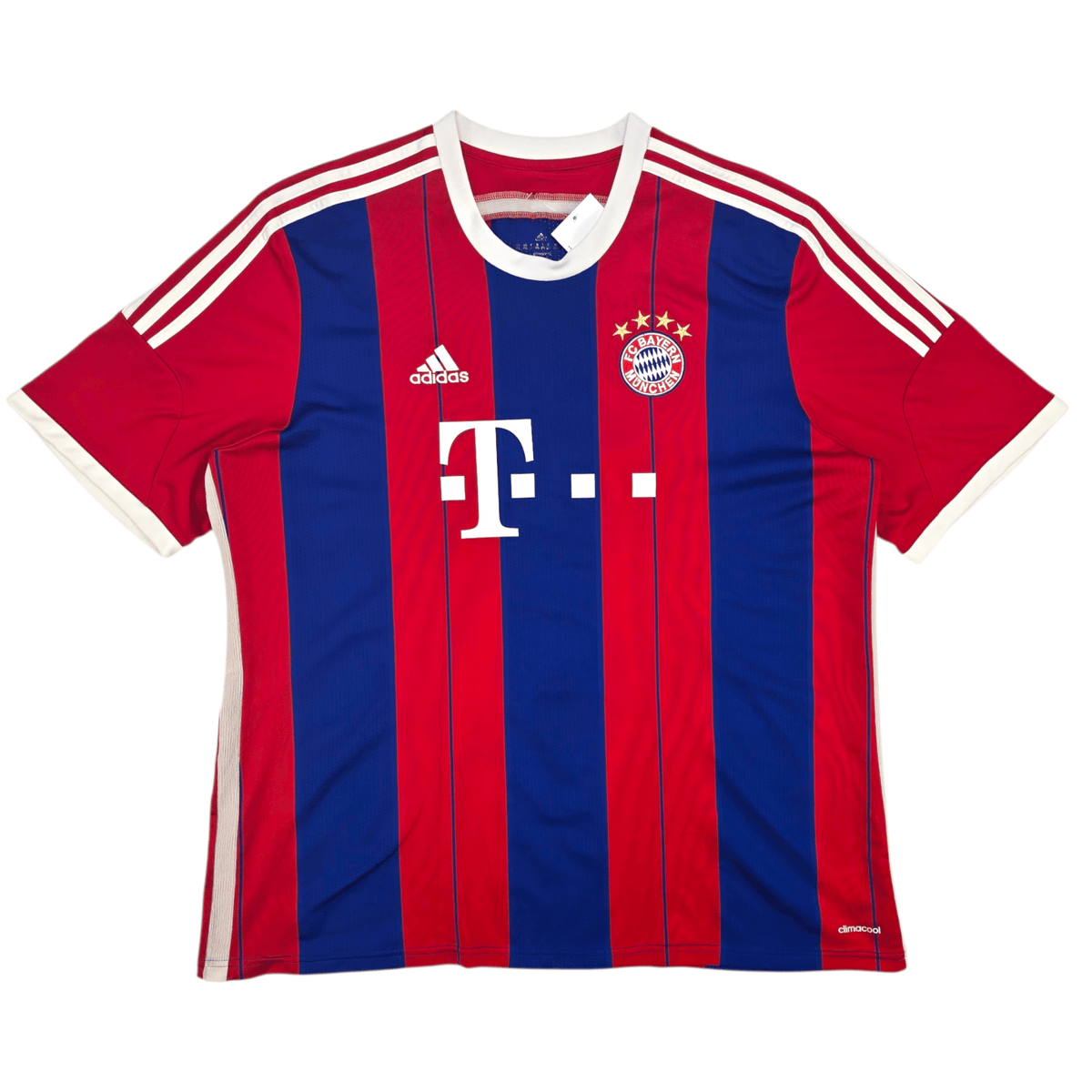 2014/15 Bayern Munich Home Football Shirt (2XL) Adidas 3 Alonso - Football Finery - FF302752
