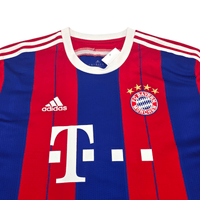 2014/15 Bayern Munich Home Football Shirt (2XL) Adidas 3 Alonso - Football Finery - FF302752