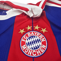 2014/15 Bayern Munich Home Football Shirt (2XL) Adidas 3 Alonso - Football Finery - FF302752