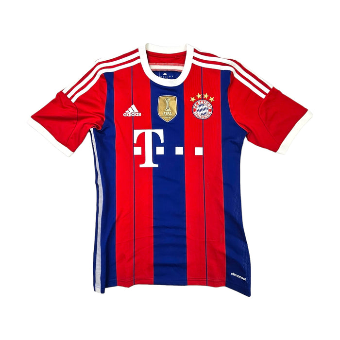 2014/15 Bayern Munich Home Football Shirt (S) Adidas #3 Alonso - Football Finery - FF203291