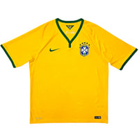 2014/15 Brazil Home Football Shirt (XL) Nike - Football Finery - FF304339