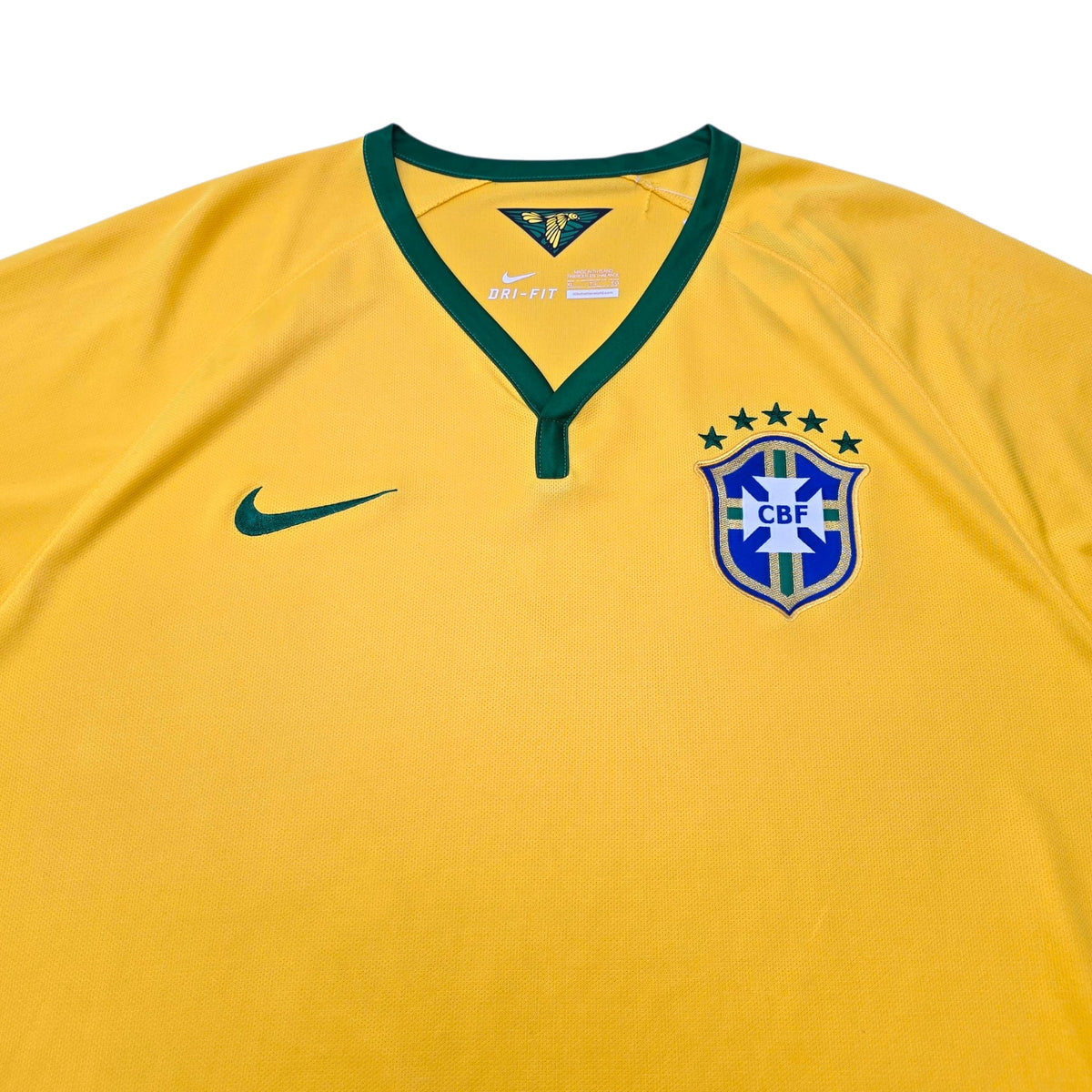 2014/15 Brazil Home Football Shirt (XL) Nike - Football Finery - FF304339