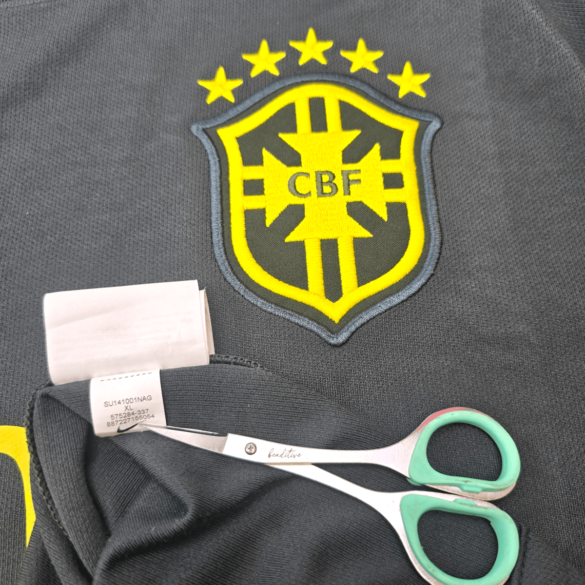 2014/15 Brazil Third Football Shirt (XL) Nike 10 Neymar Jr - Football Finery - FF304369