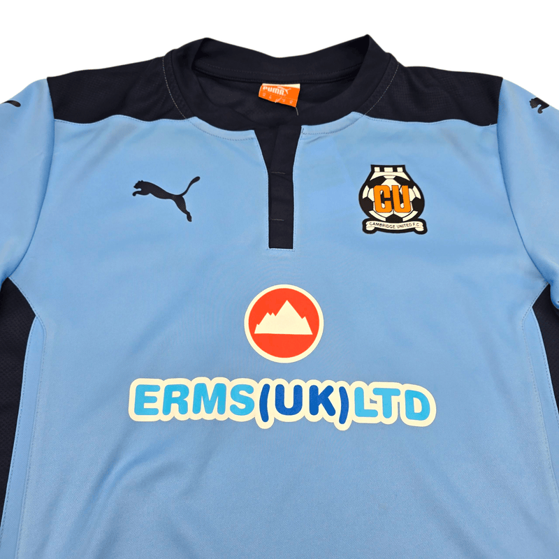 2014/15 Cambridge United Away Football Shirt (M) Puma 5 Bonner (Match Worn) - Football Finery - FF303170