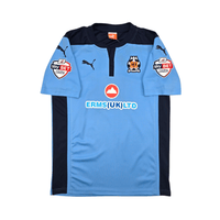 2014/15 Cambridge United Away Football Shirt (M) Puma 5 Bonner (Match Worn) - Football Finery - FF303170
