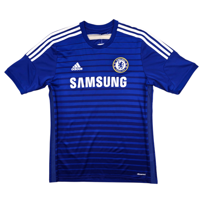 2014/15 Chelsea Home Football Shirt (L) Adidas 11 Drogba - Football Finery - FF304593