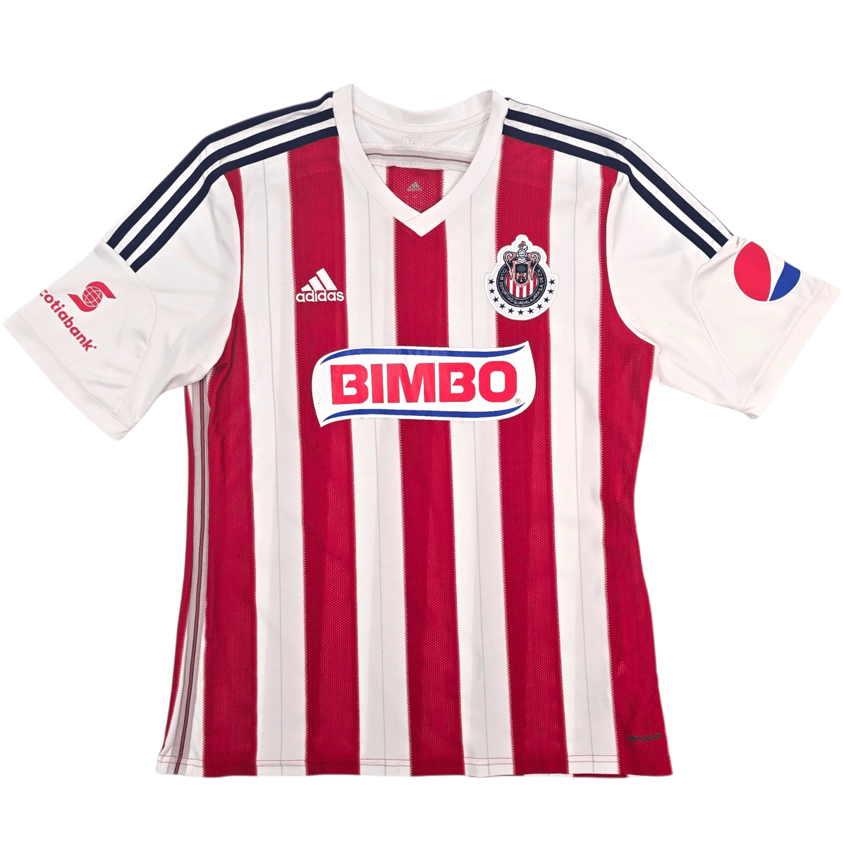2014/15 Chivas de Guadalajara Home Football Shirt (L) Adidas - Football Finery - FF301775