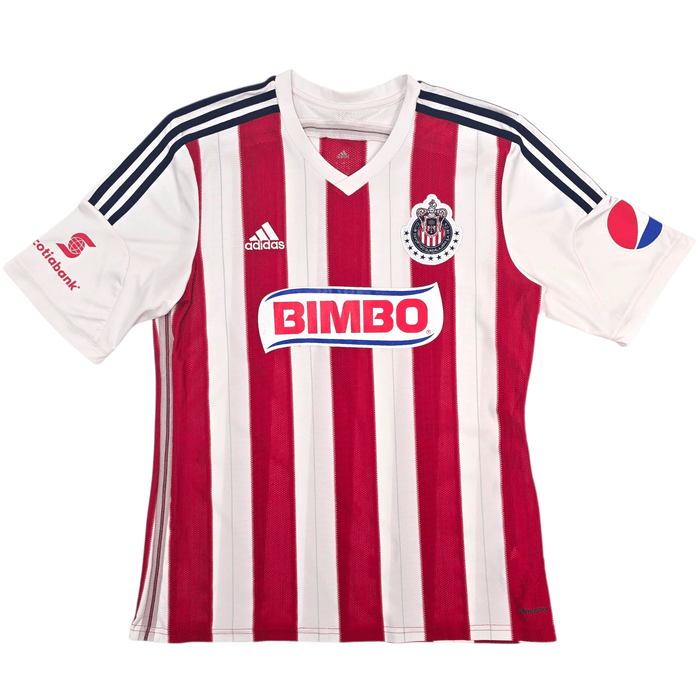 2014/15 Chivas de Guadalajara Home Football Shirt (L) Adidas - Football Finery - FF301775