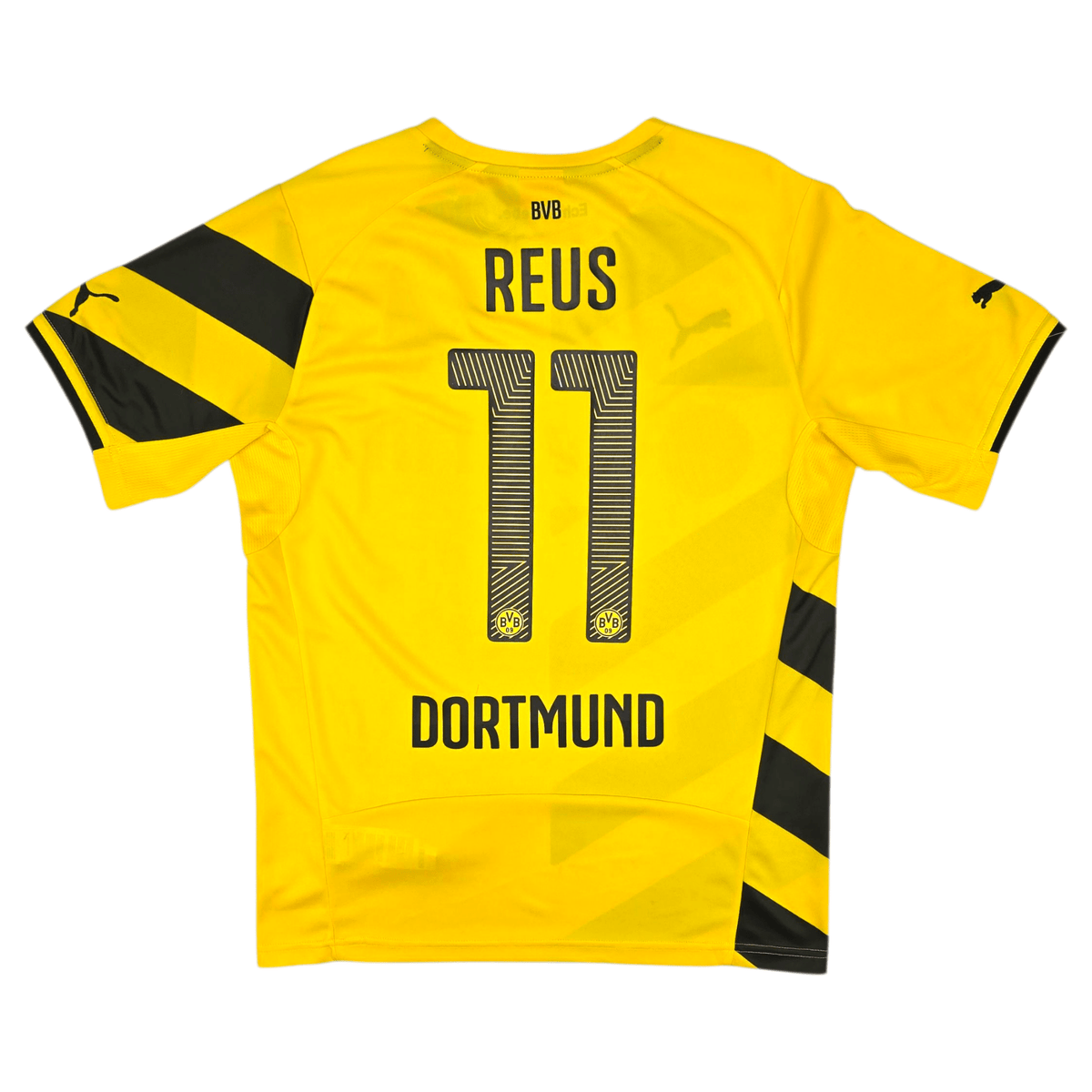 2014/15 Dortmund Home Football Shirt (M) Puma 11 Reus - Football Finery - FF302582