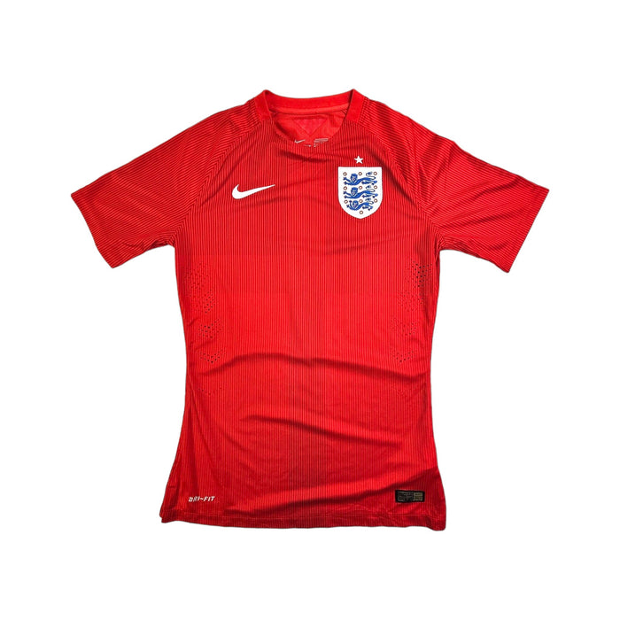 2014/15 England Away Football Shirt (S) Nike #4 Gerrard (Player Spec) - Football Finery - FF203508