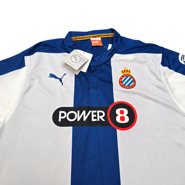 2014/15 Espanyol Home Football Shirt (2XL) Puma (BNWTs) - Football Finery - FF303418