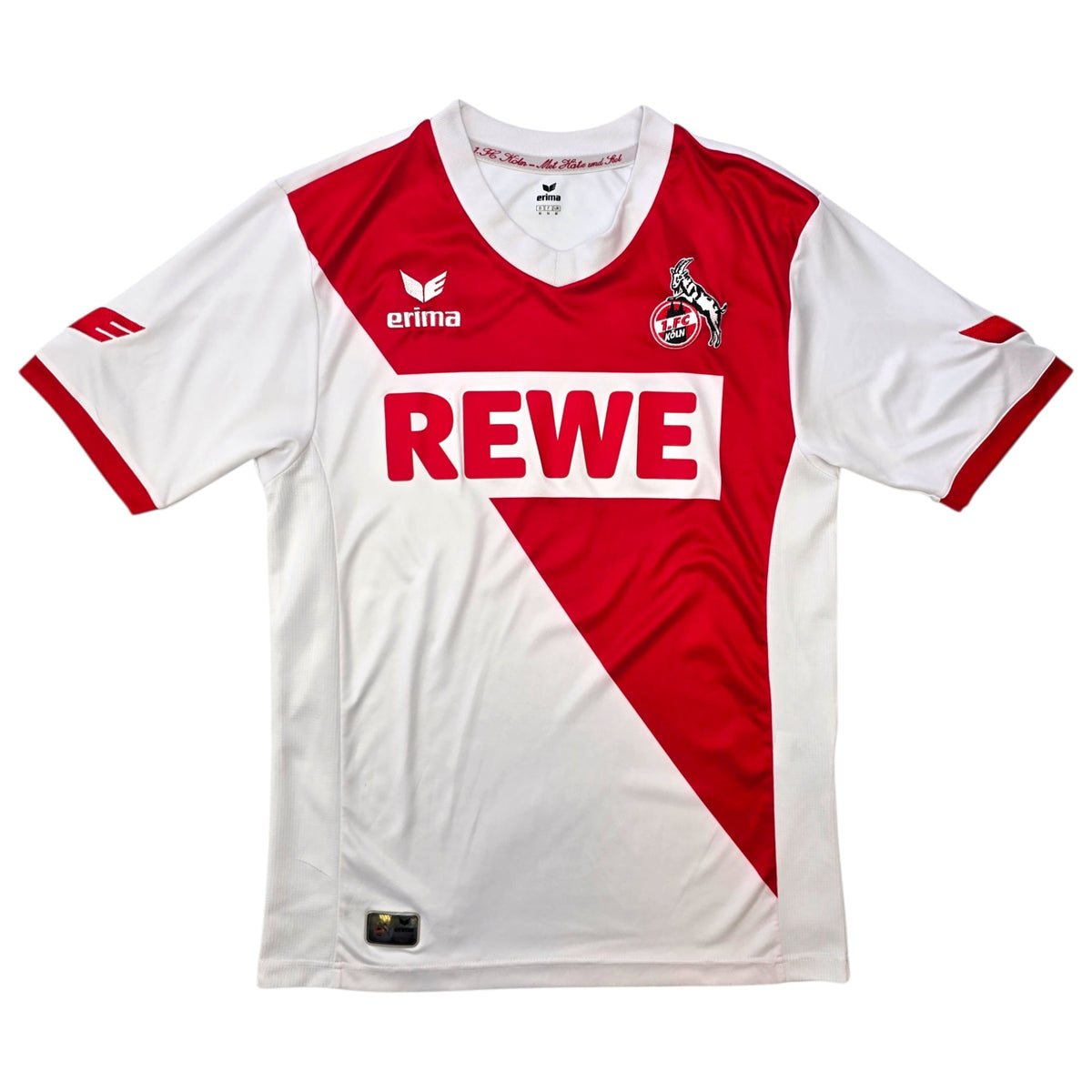 2014/15 FC Köln Home Football Shirt (M) Erima - Football Finery - FF305878