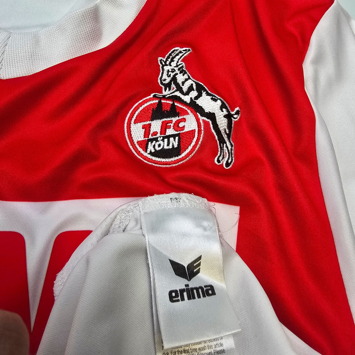 2014/15 FC Köln Home Football Shirt (M) Erima - Football Finery - FF305878