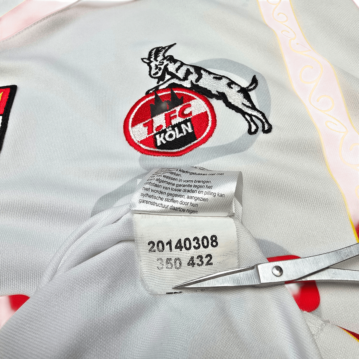 2014/15 FC Köln Home Football Shirt (XL) Erima (Carnival) - Football Finery - FF303054