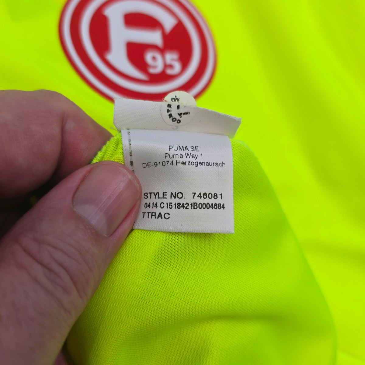 2014/15 Fortuna Dusseldorf Third Football Shirt (XL) Puma 18 Bolly - Football Finery - FF304943